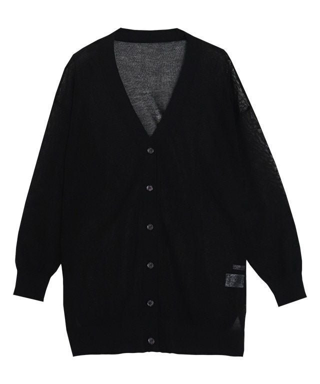 【ピエロ/Pierrot】のドライタッチカーディガン インテリア・キッズ・メンズ・レディースファッション・服の通販 founy(ファウニー) 　ファッション　Fashion　レディースファッション　Fashion for Women　トップス・カットソー　Cut & Sew Tops　カーディガン・羽織り　Layered Style Cardigans　おすすめ　Recommended / Our Picks　インナー　Innerwear　カーディガン　Cardigan, Knitwear　スリット　Slit, Slit Detail　プチプライス・低価格　Affordable / Budget Price　ボトム　Bottoms, Lower Wear　リラックス　Relax, Relaxed Fit　ブラック|ID: prp329100004973525 ipo3291000000037290452