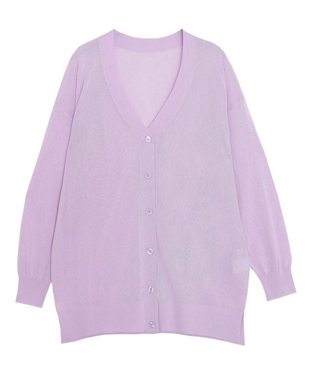 【ピエロ/Pierrot】のドライタッチカーディガン インテリア・キッズ・メンズ・レディースファッション・服の通販 founy(ファウニー) 　ファッション　Fashion　レディースファッション　Fashion for Women　トップス・カットソー　Cut & Sew Tops　カーディガン・羽織り　Layered Style Cardigans　おすすめ　Recommended / Our Picks　インナー　Innerwear　カーディガン　Cardigan, Knitwear　スリット　Slit, Slit Detail　プチプライス・低価格　Affordable / Budget Price　ボトム　Bottoms, Lower Wear　リラックス　Relax, Relaxed Fit　ピンク|ID: prp329100004973525 ipo3291000000037290454