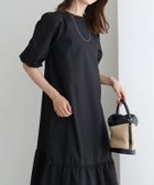 【ピエロ/Pierrot】の2wayパフスリーブワンピース 大人の最旬トレンドファッション＆コーディネート founy(ファウニー) ファッション Fashion レディースファッション Fashion for Women ワンピース Dresses スリーブ Sleeve, Long Sleeve / Short Sleeve プチプライス・低価格 Affordable / Budget Price thumbnail ブラック|ID: prp329100004973528 ipo3291000000037290466