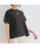 【ピエロ/Pierrot】のRASW バイオシルケット袖切り替えTシャツ 大人の最旬トレンドファッション＆コーディネート founy(ファウニー) ファッション Fashion レディースファッション Fashion for Women トップス・カットソー Cut & Sew Tops シャツ・ブラウス・オフィスカジュアル Elegant Blouses & Button-Ups ロングTシャツ・Tシャツ Longline T-Shirts & Tees カットソー Cut and Sewn Top コンパクト Compact, Small Size シルケット Silket, Silky Cotton シンプル Simple, Minimal スリット Slit, Slit Detail プチプライス・低価格 Affordable / Budget Price 夏 Summer 抗菌 Antibacterial, Bacteria-Resistant thumbnail ブラック|ID: prp329100004973564 ipo3291000000037290607
