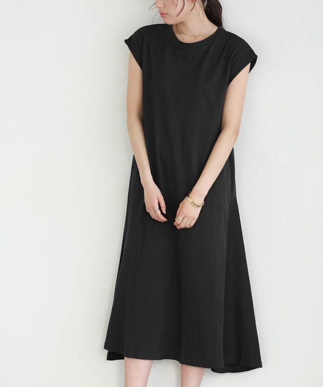 【ピエロ/Pierrot】のフレンチフレアカットソーワンピース インテリア・キッズ・メンズ・レディースファッション・服の通販 founy(ファウニー) https://founy.com/ ファッション Fashion レディースファッション Fashion for Women ワンピース Dresses スリーブ Sleeve, Long Sleeve / Short Sleeve フレア Flare, Flared フレンチ French, French Style プチプライス・低価格 Affordable / Budget Price |ID: prp329100004973594 ipo3291000000037290716