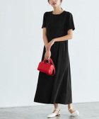 【ピエロ/Pierrot】のポンチAラインワンピース 大人の最旬トレンドファッション＆コーディネート founy(ファウニー) ファッション Fashion レディースファッション Fashion for Women ワンピース Dresses Aラインワンピース・フレアシルエット A-Line Dresses / Flared Silhouette Dresses プチプライス・低価格 Affordable / Budget Price thumbnail ブラック|ID: prp329100004973609 ipo3291000000037290788