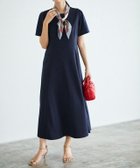【ピエロ/Pierrot】のポンチAラインワンピース 大人の最旬トレンドファッション＆コーディネート founy(ファウニー) ファッション Fashion レディースファッション Fashion for Women ワンピース Dresses Aラインワンピース・フレアシルエット A-Line Dresses / Flared Silhouette Dresses プチプライス・低価格 Affordable / Budget Price thumbnail ネイビー|ID: prp329100004973609 ipo3291000000037290789