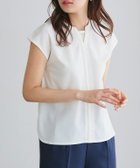 【ピエロ/Pierrot】の2wayパールアクセントTブラウス 166cm / オフホワイト/ M|ID: prp329100004973610 ipo3291000000037290794