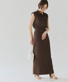【ピエロ/Pierrot】のRASW リネンフレンチシャツスカートセットアップ 大人の最旬トレンドファッション＆コーディネート founy(ファウニー) ファッション Fashion レディースファッション Fashion for Women セットアップ Matching Sets スカート・ミニ/ミディ/マキシ Skirts / Mini, Midi & Maxi Skirts スーツ Business Suits & Workwear スーツスカート・ビジネス用スカート Suit Skirts / Office Skirts スーツセット・2点セット・レディーススーツ Suit Sets / 2-Piece Suits / Office Suit Sets 送料無料 Free Shipping スリット Slit, Slit Detail スーツ Suit, Formalwear プチプライス・低価格 Affordable / Budget Price ポケット Pocket, Pocket Detail リネン Linen, Linen Fabric ロング Long, Long-Length ワーク Workwear, Utility Style エレガント 上品 Elegant 夏 Summer thumbnail ブラウン|ID: prp329100004973620 ipo3291000000037290831