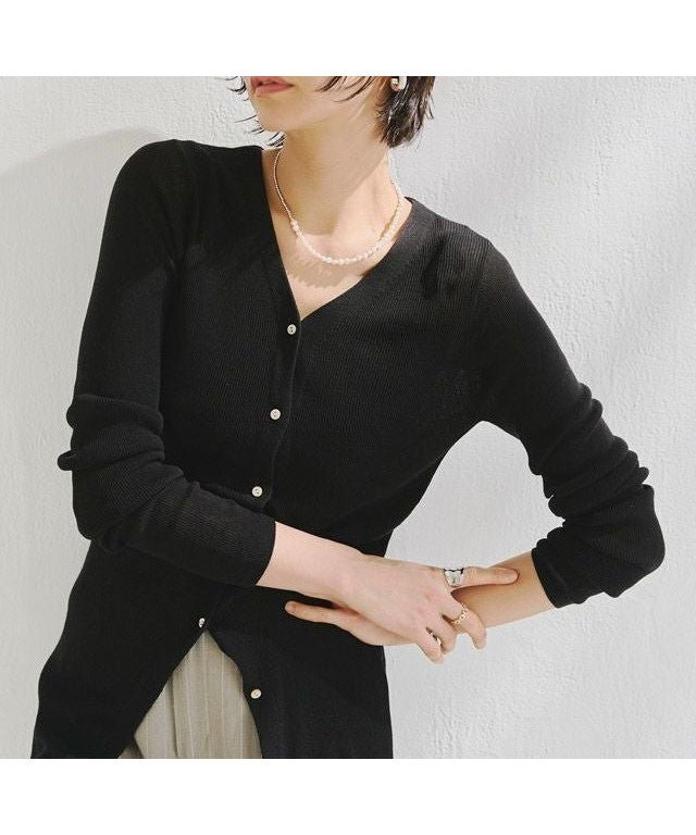 【ピエロ/Pierrot】のRASW リネンシアーロングカーデ インテリア・キッズ・メンズ・レディースファッション・服の通販 founy(ファウニー) https://founy.com/ ファッション Fashion レディースファッション Fashion for Women トップス・カットソー Cut & Sew Tops カーディガン Cardigan, Knitwear シアー Sheer, See-Through フィット Fit, Slim Fit プチプライス・低価格 Affordable / Budget Price リネン Linen, Linen Fabric ルーズ Loose, Oversized エレガント 上品 Elegant 夏 Summer |ID: prp329100004973621 ipo3291000000037290833
