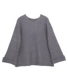 【ピエロ/Pierrot】のバックタックローゲージニット 大人の最旬トレンドファッション＆コーディネート founy(ファウニー) ファッション Fashion レディースファッション Fashion for Women トップス・カットソー Cut & Sew Tops ニット Knit Tops & Sweaters おすすめ Recommended / Our Picks ウォーム Warm Fabric ハンド Hand, Handmade プチプライス・低価格 Affordable / Budget Price ボトム Bottoms, Lower Wear thumbnail チャコール|ID: prp329100004973641 ipo3291000000037290912
