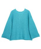【ピエロ/Pierrot】のバックタックローゲージニット 大人の最旬トレンドファッション＆コーディネート founy(ファウニー) ファッション Fashion レディースファッション Fashion for Women トップス・カットソー Cut & Sew Tops ニット Knit Tops & Sweaters おすすめ Recommended / Our Picks ウォーム Warm Fabric ハンド Hand, Handmade プチプライス・低価格 Affordable / Budget Price ボトム Bottoms, Lower Wear thumbnail セルリアン|ID: prp329100004973641 ipo3291000000037290914
