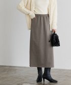 【ピエロ/Pierrot】の裏起毛ロングスカート 167cm / モカ / M|ID: prp329100004973647 ipo3291000000037290938