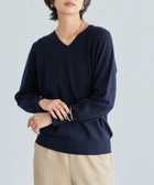 【ピエロ/Pierrot】のRASW カシミヤ100%Vネックニット 大人の最旬トレンドファッション＆コーディネート founy(ファウニー) ファッション Fashion レディースファッション Fashion for Women トップス・カットソー Cut & Sew Tops ニット Knit Tops & Sweaters Vネックトップス V-Neck Tops / V-Cut Neckline Shirts 送料無料 Free Shipping おすすめ Recommended / Our Picks アンサンブル Ensemble Set シンプル Simple, Minimal プチプライス・低価格 Affordable / Budget Price ベーシック Basic, Essential ボトム Bottoms, Lower Wear マフラー Scarf, Muffler thumbnail 166cm / ネイビー / M|ID: prp329100004973653 ipo3291000000037290957