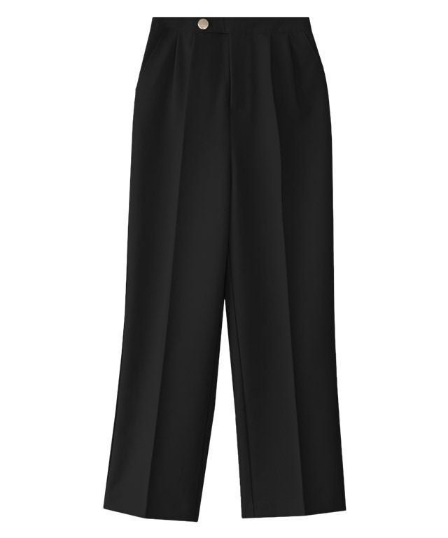 【ピエロ/Pierrot】のボタンデザインタックパンツ インテリア・キッズ・メンズ・レディースファッション・服の通販 founy(ファウニー) https://founy.com/ ファッション Fashion レディースファッション Fashion for Women パンツ Pants & Trousers トレンド Trend, Trending Now プチプライス・低価格 Affordable / Budget Price ワンポイント One Point, Statement Accent |ID: prp329100004973677 ipo3291000000037291051