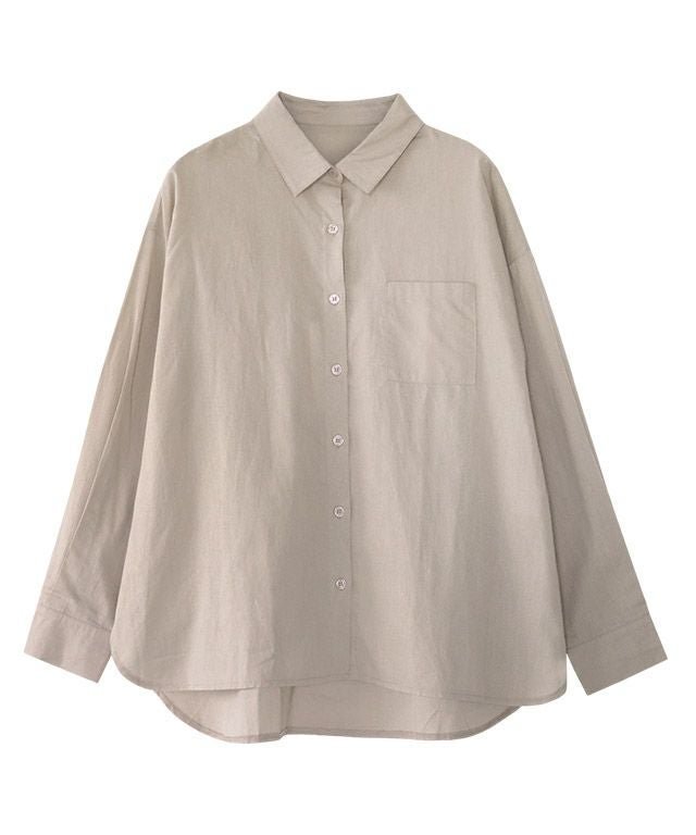 【ピエロ/Pierrot】のコットンオーバーサイズシャツ インテリア・キッズ・メンズ・レディースファッション・服の通販 founy(ファウニー) https://founy.com/ ファッション Fashion レディースファッション Fashion for Women トップス・カットソー Cut & Sew Tops シャツ・ブラウス・オフィスカジュアル Elegant Blouses & Button-Ups インナー Innerwear シンプル Simple, Minimal プチプライス・低価格 Affordable / Budget Price 夏 Summer |ID: prp329100004973682 ipo3291000000037291068