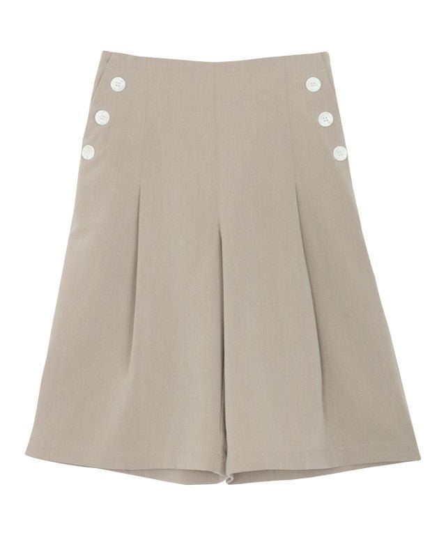 【ピエロ/Pierrot】の【A会場】タックハーフマリンパンツ インテリア・キッズ・メンズ・レディースファッション・服の通販 founy(ファウニー) 　ファッション　Fashion　レディースファッション　Fashion for Women　パンツ　Pants & Trousers　送料無料　Free Shipping　ハーフ　Half, Half-Length　プチプライス・低価格　Affordable / Budget Price　エレガント 上品　Elegant　ベージュ|ID: prp329100004973705 ipo3291000000037291162