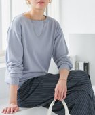 【ピエロ/Pierrot】のネックが選べる綿100%ニット 大人の最旬トレンドファッション＆コーディネート founy(ファウニー) ファッション Fashion レディースファッション Fashion for Women トップス・カットソー Cut & Sew Tops ニット Knit Tops & Sweaters ショルダー Shoulder, Shoulder Strap ドロップ Drop Shoulder, Dropped Style プチプライス・低価格 Affordable / Budget Price リラックス Relax, Relaxed Fit thumbnail 167cm / アイスブルー / ボートネック / M|ID: prp329100004973728 ipo3291000000037291250