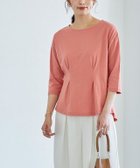 【ピエロ/Pierrot】のスタイルアップカットソー 大人の最旬トレンドファッション＆コーディネート founy(ファウニー) ファッション Fashion レディースファッション Fashion for Women トップス・カットソー Cut & Sew Tops カットソー・ベーシックTシャツ Cut-and-Sewn Tops / Stretch Tees & Basics プチプライス・低価格 Affordable / Budget Price thumbnail モーブピンク|ID: prp329100004973775 ipo3291000000037291427