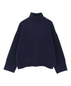 【ピエロ/Pierrot】の選べる2ネッククロップド丈ニット 大人の最旬トレンドファッション＆コーディネート founy(ファウニー) ファッション Fashion レディースファッション Fashion for Women トップス・カットソー Cut & Sew Tops ニット Knit Tops & Sweaters クロップド Cropped, Short Length スリット Slit, Slit Detail ハイネック High Neck, Mock Neck バランス Balance, Style Balance プチプライス・低価格 Affordable / Budget Price thumbnail ネイビー|ID: prp329100004973779 ipo3291000000037291449