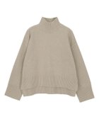【ピエロ/Pierrot】の選べる2ネッククロップド丈ニット 大人の最旬トレンドファッション＆コーディネート founy(ファウニー) ファッション Fashion レディースファッション Fashion for Women トップス・カットソー Cut & Sew Tops ニット Knit Tops & Sweaters クロップド Cropped, Short Length スリット Slit, Slit Detail ハイネック High Neck, Mock Neck バランス Balance, Style Balance プチプライス・低価格 Affordable / Budget Price thumbnail グレージュ|ID: prp329100004973779 ipo3291000000037291450