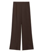 【ピエロ/Pierrot】の【アウトレットSALE!】センターシームパンツ 大人の最旬トレンドファッション＆コーディネート founy(ファウニー) ファッション Fashion レディースファッション Fashion for Women パンツ Pants & Trousers アウトレット Outlet / Clearance とろみ Fluid, Flowy Fabric ストレート Straight, Straight Cut プチプライス・低価格 Affordable / Budget Price エレガント 上品 Elegant thumbnail ブラウン|ID: prp329100004973786 ipo3291000000037291480