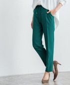 【ピエロ/Pierrot】のストレッチテーパードイージーパンツ 大人の最旬トレンドファッション＆コーディネート founy(ファウニー) ファッション Fashion レディースファッション Fashion for Women パンツ Pants & Trousers ギャザー Gathered, Ruffled シルバー Silver, Metallic Silver ストレッチ Stretch, Stretchy Fabric センター Center, Center Line フロント Front, Front Design プチプライス・低価格 Affordable / Budget Price エレガント 上品 Elegant ビジネス 仕事 通勤 Business / Work / Commuting thumbnail 163cm / グリーン / M|ID: prp329100004973791 ipo3291000000037291505