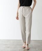 【ピエロ/Pierrot】のストレッチテーパードイージーパンツ 大人の最旬トレンドファッション＆コーディネート founy(ファウニー) ファッション Fashion レディースファッション Fashion for Women パンツ Pants & Trousers ギャザー Gathered, Ruffled シルバー Silver, Metallic Silver ストレッチ Stretch, Stretchy Fabric センター Center, Center Line フロント Front, Front Design プチプライス・低価格 Affordable / Budget Price エレガント 上品 Elegant ビジネス 仕事 通勤 Business / Work / Commuting thumbnail 167cm / ライトグレー / M|ID: prp329100004973791 ipo3291000000037291506