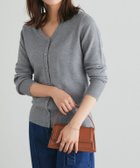 【ピエロ/Pierrot】のプレミアムカシミヤタッチカーディガン 167cm / 杢チャコール / M|ID: prp329100004973798 ipo3291000000037291539