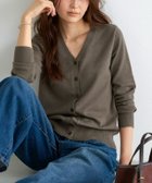 【ピエロ/Pierrot】のプレミアムカシミヤタッチカーディガン 166cm / モカ / M|ID: prp329100004973798 ipo3291000000037291540