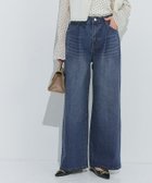 【ピエロ/Pierrot】のタックワイドデニム 大人の最旬トレンドファッション＆コーディネート founy(ファウニー) ファッション Fashion レディースファッション Fashion for Women パンツ Pants & Trousers デニム Denim, Jeans Material プチプライス・低価格 Affordable / Budget Price ワイド Wide, Wide Fit thumbnail タックワイドデニム|ID: prp329100004975660 ipo3291000000037298862