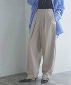【ピエロ/Pierrot】のRASW インタックカーブパンツ 大人の最旬トレンドファッション＆コーディネート founy(ファウニー) ファッション Fashion レディースファッション Fashion for Women パンツ Pants & Trousers トレンド Trend, Trending Now フロント Front, Front Design プチプライス・低価格 Affordable / Budget Price エレガント 上品 Elegant thumbnail 166cm / グレージュ / M|ID: prp329100004975662 ipo3291000000037298870