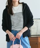 【ピエロ/Pierrot】の【UV】ライトスウェットジップパーカー 大人の最旬トレンドファッション＆コーディネート founy(ファウニー) ファッション Fashion レディースファッション Fashion for Women トップス・カットソー Cut & Sew Tops レディースパーカー・カジュアルフーディー Casual Hoodies & Sweatshirts スウェット・クルーネックトップス Sweatshirts & Crewnecks / Relaxed Fit Sweat Tops 送料無料 Free Shipping ジャケット Jacket, Outerwear パーカー Hoodie, Parka フィット Fit, Slim Fit プチプライス・低価格 Affordable / Budget Price エレガント 上品 Elegant 定番 Standard, Basic Item thumbnail 167cm / ブラック / M|ID: prp329100004975735 ipo3291000000037299151