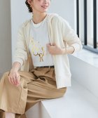 【ピエロ/Pierrot】の【UV】ライトスウェットジップパーカー 大人の最旬トレンドファッション＆コーディネート founy(ファウニー) ファッション Fashion レディースファッション Fashion for Women トップス・カットソー Cut & Sew Tops レディースパーカー・カジュアルフーディー Casual Hoodies & Sweatshirts スウェット・クルーネックトップス Sweatshirts & Crewnecks / Relaxed Fit Sweat Tops 送料無料 Free Shipping ジャケット Jacket, Outerwear パーカー Hoodie, Parka フィット Fit, Slim Fit プチプライス・低価格 Affordable / Budget Price エレガント 上品 Elegant 定番 Standard, Basic Item thumbnail 167cm / アイボリー / M|ID: prp329100004975735 ipo3291000000037299153