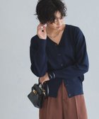 【ピエロ/Pierrot】のRASW 多機能Vネックカーディガン 大人の最旬トレンドファッション＆コーディネート founy(ファウニー) ファッション Fashion レディースファッション Fashion for Women トップス・カットソー Cut & Sew Tops カーディガン・羽織り Layered Style Cardigans Vネックトップス V-Neck Tops / V-Cut Neckline Shirts ウォッシャブル Machine Washable カーディガン Cardigan, Knitwear シンプル Simple, Minimal デコルテ Décolleté, Neckline プチプライス・低価格 Affordable / Budget Price エレガント 上品 Elegant 定番 Standard, Basic Item thumbnail 166cm / ネイビー / M|ID: prp329100004975746 ipo3291000000037299201