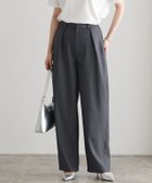 【ピエロ/Pierrot】のタックカーブパンツ 大人の最旬トレンドファッション＆コーディネート founy(ファウニー) ファッション Fashion レディースファッション Fashion for Women パンツ Pants & Trousers 送料無料 Free Shipping プチプライス・低価格 Affordable / Budget Price thumbnail 167cm / ダークグレー / TM|ID: prp329100004975748 ipo3291000000037299213