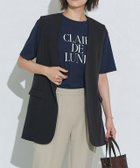 【ピエロ/Pierrot】のベルト付きノーカラージレ 大人の最旬トレンドファッション＆コーディネート founy(ファウニー) ファッション Fashion レディースファッション Fashion for Women アウター Coat / Outerwear Collection トップス・カットソー Cut & Sew Tops ベスト&ジレ / 重ね着スタイル Vests & Gilets ベルト&ウエストマーク Belts & Waist Accessories シンプル Simple, Minimal プチプライス・低価格 Affordable / Budget Price thumbnail 167cm / ブラック / M|ID: prp329100004975763 ipo3291000000037299265