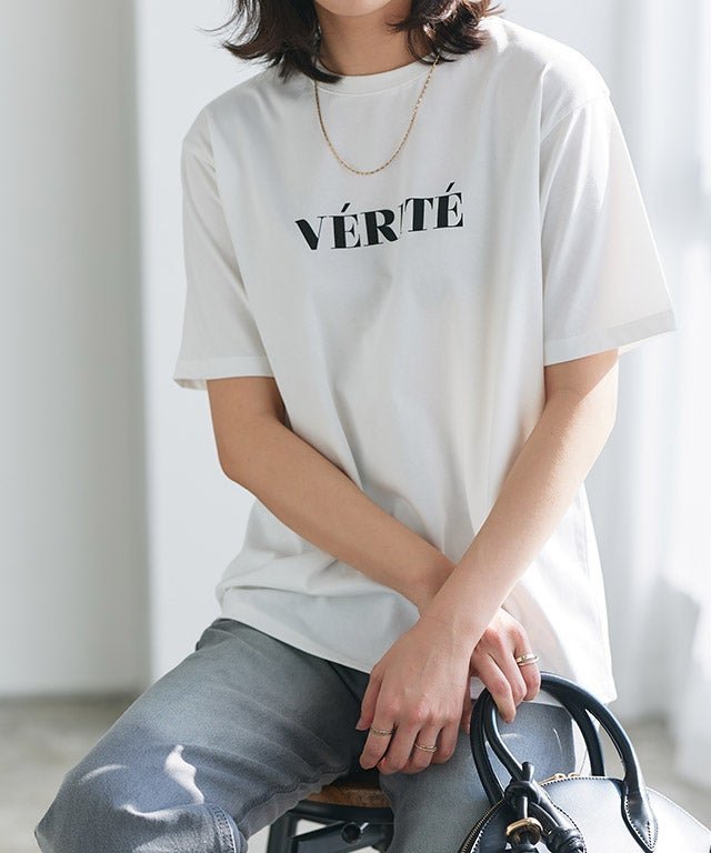【ピエロ/Pierrot】の【接触冷感・イージーケア】オーバーサイズロゴTシャツ インテリア・キッズ・メンズ・レディースファッション・服の通販 founy(ファウニー) 　ファッション　Fashion　レディースファッション　Fashion for Women　トップス・カットソー　Cut & Sew Tops　シャツ・ブラウス・オフィスカジュアル　Elegant Blouses & Button-Ups　ロングTシャツ・Tシャツ　Longline T-Shirts & Tees　送料無料　Free Shipping　シンプル　Simple, Minimal　プチプライス・低価格　Affordable / Budget Price　ベーシック　Basic, Essential　エレガント 上品　Elegant　167cm / A / オフホワイト×ブラック / M|ID: prp329100004975772 ipo3291000000037299304
