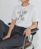 【ピエロ/Pierrot】の【接触冷感・イージーケア】オーバーサイズロゴTシャツ 大人の最旬トレンドファッション＆コーディネート founy(ファウニー) ファッション Fashion レディースファッション Fashion for Women トップス・カットソー Cut & Sew Tops シャツ・ブラウス・オフィスカジュアル Elegant Blouses & Button-Ups ロングTシャツ・Tシャツ Longline T-Shirts & Tees 送料無料 Free Shipping シンプル Simple, Minimal プチプライス・低価格 Affordable / Budget Price ベーシック Basic, Essential エレガント 上品 Elegant thumbnail 167cm / B / オフホワイト×ブラック / M|ID: prp329100004975772 ipo3291000000037299307
