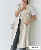 【ピエロ/Pierrot】の2wayジレジャンパースカート 大人の最旬トレンドファッション＆コーディネート founy(ファウニー) ファッション Fashion レディースファッション Fashion for Women アウター Coat / Outerwear Collection シンプル Simple, Minimal フォルム Silhouette, Form プチプライス・低価格 Affordable / Budget Price ミドル Middle Length, Mid Height エレガント 上品 Elegant thumbnail 2wayジレジャンパースカート|ID: prp329100004975803 ipo3291000000037299426