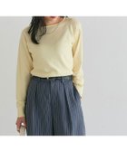 【ピエロ/Pierrot】の洗えるふんわりカシミヤタッチニット 大人の最旬トレンドファッション＆コーディネート founy(ファウニー) ファッション Fashion レディースファッション Fashion for Women トップス・カットソー Cut & Sew Tops ニット Knit Tops & Sweaters インナー Innerwear シンプル Simple, Minimal プチプライス・低価格 Affordable / Budget Price ベーシック Basic, Essential エレガント 上品 Elegant 洗える Machine Washable thumbnail 162cm / クリームイエロー / ボートネック / M|ID: prp329100004975805 ipo3291000000037299442
