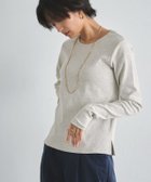 【ピエロ/Pierrot】のRASW 機能付きテレコUネックカットソー 166cm / オートミール / M|ID: prp329100004975810 ipo3291000000037299459