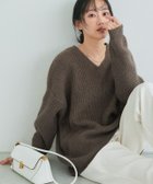 【ピエロ/Pierrot】のコクーンシルエットニット 大人の最旬トレンドファッション＆コーディネート founy(ファウニー) ファッション Fashion レディースファッション Fashion for Women トップス・カットソー Cut & Sew Tops ニット Knit Tops & Sweaters デコルテ Décolleté, Neckline プチプライス・低価格 Affordable / Budget Price ボトム Bottoms, Lower Wear thumbnail 162cm / ブラウン / M|ID: prp329100004975823 ipo3291000000037299507