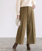 【ピエロ/Pierrot】のカット起毛ピンタックワイドパンツ 大人の最旬トレンドファッション＆コーディネート founy(ファウニー) ファッション Fashion レディースファッション Fashion for Women パンツ Pants & Trousers カットソー Cut and Sewn Top プチプライス・低価格 Affordable / Budget Price thumbnail 167cm / キャメル / M|ID: prp329100004975838 ipo3291000000037299562