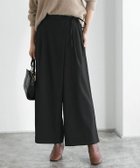 【ピエロ/Pierrot】のラップワイドパンツ 大人の最旬トレンドファッション＆コーディネート founy(ファウニー) ファッション Fashion レディースファッション Fashion for Women パンツ Pants & Trousers トレンド Trend, Trending Now フェミニン Feminine, Girly プチプライス・低価格 Affordable / Budget Price ラップ Wrap, Wrap Design リボン Ribbon, Bow ワイド Wide, Wide Fit 今季 This Season, Current Season thumbnail 167cm / ブラック / M|ID: prp329100004975845 ipo3291000000037299592