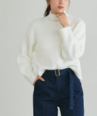 【ピエロ/Pierrot】のネックが選べるクロップドニット 大人の最旬トレンドファッション＆コーディネート founy(ファウニー) ファッション Fashion レディースファッション Fashion for Women トップス・カットソー Cut & Sew Tops ニット Knit Tops & Sweaters インナー Innerwear クロップド Cropped, Short Length トレンド Trend, Trending Now ハイネック High Neck, Mock Neck プチプライス・低価格 Affordable / Budget Price ボトム Bottoms, Lower Wear thumbnail 166cm / オフホワイト / ハイネック / M|ID: prp329100004975848 ipo3291000000037299605