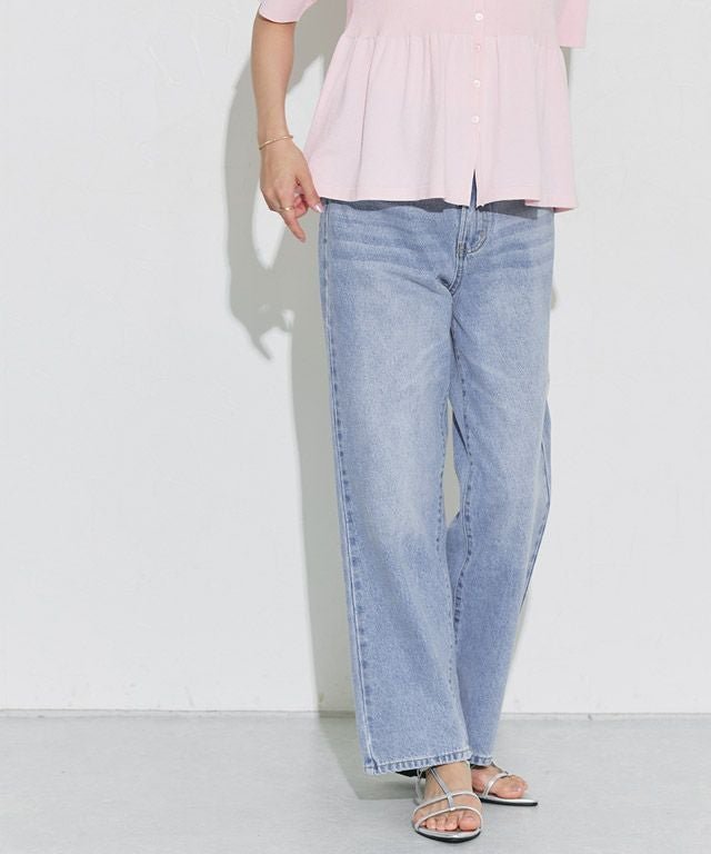 【ピエロ/Pierrot】のラフストレートコットンデニム インテリア・キッズ・メンズ・レディースファッション・服の通販 founy(ファウニー) https://founy.com/ ファッション Fashion レディースファッション Fashion for Women パンツ Pants & Trousers おすすめ Recommended / Our Picks ウォッシュ Washed Finish カットソー Cut and Sewn Top ストレート Straight, Straight Cut トレンド Trend, Trending Now プチプライス・低価格 Affordable / Budget Price |ID: prp329100004975869 ipo3291000000037299672