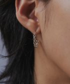 【ピエロ/Pierrot】のRASW silver925チェーンフープピアス[Pierrot] 大人の最旬トレンドファッション＆コーディネート founy(ファウニー) ファッション Fashion レディースファッション Fashion for Women アクセサリー Fashion Accessories シルバー Silver, Metallic Silver チェーン Chain, Chain Strap フープ Hoop, Hoop Earrings プチプライス・低価格 Affordable / Budget Price thumbnail シルバー / F|ID: prp329100004975876 ipo3291000000037299693
