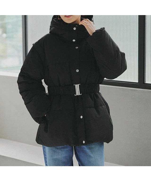 【ピエロ/Pierrot】のRASW ウエストベルトファイバーダウンコート インテリア・キッズ・メンズ・レディースファッション・服の通販 founy(ファウニー) 　ファッション　Fashion　レディースファッション　Fashion for Women　アウター　Coat / Outerwear Collection　コート・ロングコート・ピーコート　Long Coats, Peacoats & More　レディースジャケット・軽アウター　Jackets　ダウンジャケット・軽量ダウン　Warm & Lightweight Down Jackets　ベルト&ウエストマーク　Belts & Waist Accessories　送料無料　Free Shipping　ジャケット　Jacket, Outerwear　ダウン　Down, Puffer　ドローストリング　Drawstring, Pull Cord　プチプライス・低価格　Affordable / Budget Price　165cm / ブラック / M|ID: prp329100004975882 ipo3291000000037299712