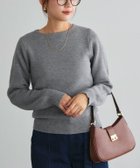 【ピエロ/Pierrot】の裏シャギーボートネックニット 166cm / 杢グレー / M|ID: prp329100004975891 ipo3291000000037299746