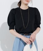 【ピエロ/Pierrot】の【アウトレットSALE!】ウォッシャブル袖ボリュームニット 大人の最旬トレンドファッション＆コーディネート founy(ファウニー) ファッション Fashion レディースファッション Fashion for Women トップス・カットソー Cut & Sew Tops ニット Knit Tops & Sweaters アウトレット Outlet / Clearance ウォッシャブル Machine Washable シンプル Simple, Minimal スリット Slit, Slit Detail スリーブ Sleeve, Long Sleeve / Short Sleeve トレンド Trend, Trending Now プチプライス・低価格 Affordable / Budget Price ボトム Bottoms, Lower Wear 今季 This Season, Current Season 夏 Summer 春 Spring thumbnail 167cm / ブラック / M|ID: prp329100004975916 ipo3291000000037299834