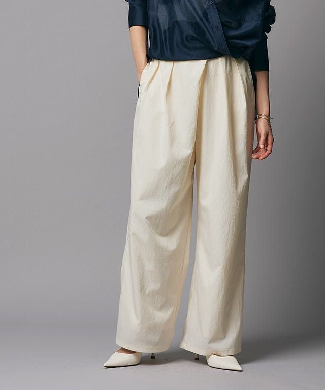 【ピエロ/Pierrot】のRASW タフタラップパンツ インテリア・キッズ・メンズ・レディースファッション・服の通販 founy(ファウニー) 　ファッション　Fashion　レディースファッション　Fashion for Women　パンツ　Pants & Trousers　プチプライス・低価格　Affordable / Budget Price　ラップ　Wrap, Wrap Design　ワイド　Wide, Wide Fit　165cm / アイボリー / M|ID: prp329100004975925 ipo3291000000037299872