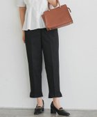 【ピエロ/Pierrot】の【アウトレットSALE!】ヘムフリルパンツ 大人の最旬トレンドファッション＆コーディネート founy(ファウニー) ファッション Fashion レディースファッション Fashion for Women パンツ Pants & Trousers アウトレット Outlet / Clearance おすすめ Recommended / Our Picks チュニック Tunic, Long Top フェミニン Feminine, Girly フリル Frill, Ruffle プチプライス・低価格 Affordable / Budget Price thumbnail ブラック|ID: prp329100004975929 ipo3291000000037299885