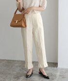 【ピエロ/Pierrot】の【アウトレットSALE!】ヘムフリルパンツ 大人の最旬トレンドファッション＆コーディネート founy(ファウニー) ファッション Fashion レディースファッション Fashion for Women パンツ Pants & Trousers アウトレット Outlet / Clearance おすすめ Recommended / Our Picks チュニック Tunic, Long Top フェミニン Feminine, Girly フリル Frill, Ruffle プチプライス・低価格 Affordable / Budget Price thumbnail アイボリー|ID: prp329100004975929 ipo3291000000037299887